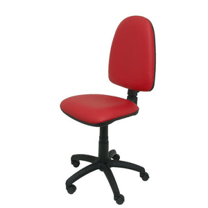 Chaise de Bureau Ayna Similpiel P&C PSPV79N Rouge - Confort et élégance pour vos journées de travail