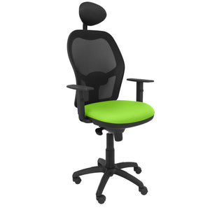 Chaise de Bureau avec Appui-tête Jorquera P&C BALI22C Vert Pistache