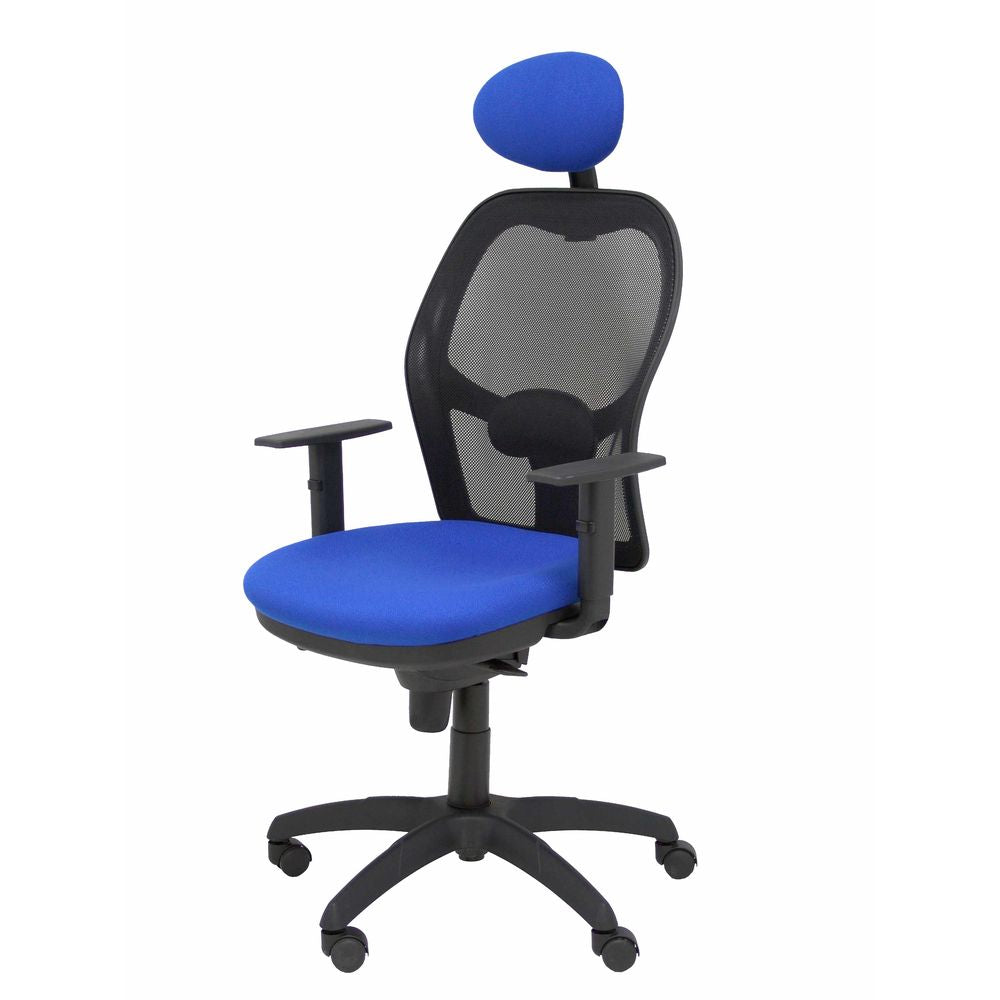Chaise de Bureau avec Appui-tête Jorquera P&C ALI229C Bleu