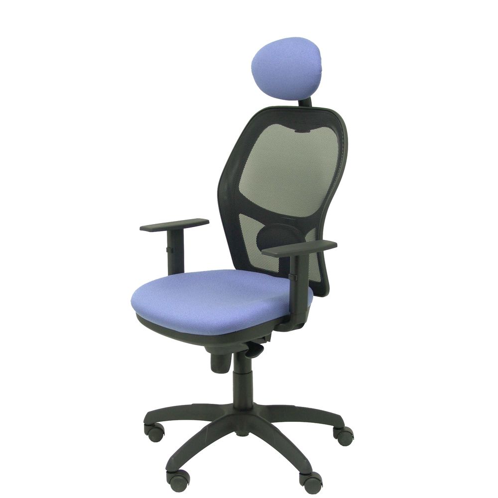 Chaise de Bureau avec Appui-tête Jorquera P&C ALI261C Bleu clair