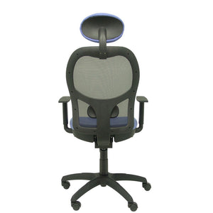 Chaise de Bureau avec Appui-tête Jorquera P&C ALI261C Bleu clair