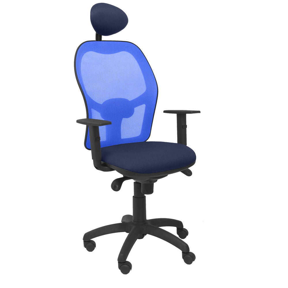 Chaise de Bureau avec Appui-tête Jorquera  P&C ALI200C Blue marine