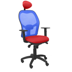 Chaise de Bureau avec Appui-tête Jorquera  P&C ALI350C Rouge