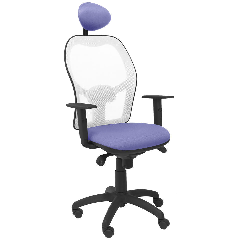 Chaise de Bureau avec Appui-tête Jorquera  P&C ALI261C Bleu clair