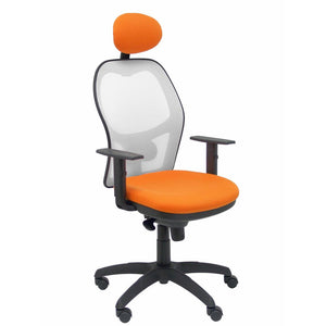 Chaise de Bureau avec Appui-tête Jorquera  P&C ALI308C Orange