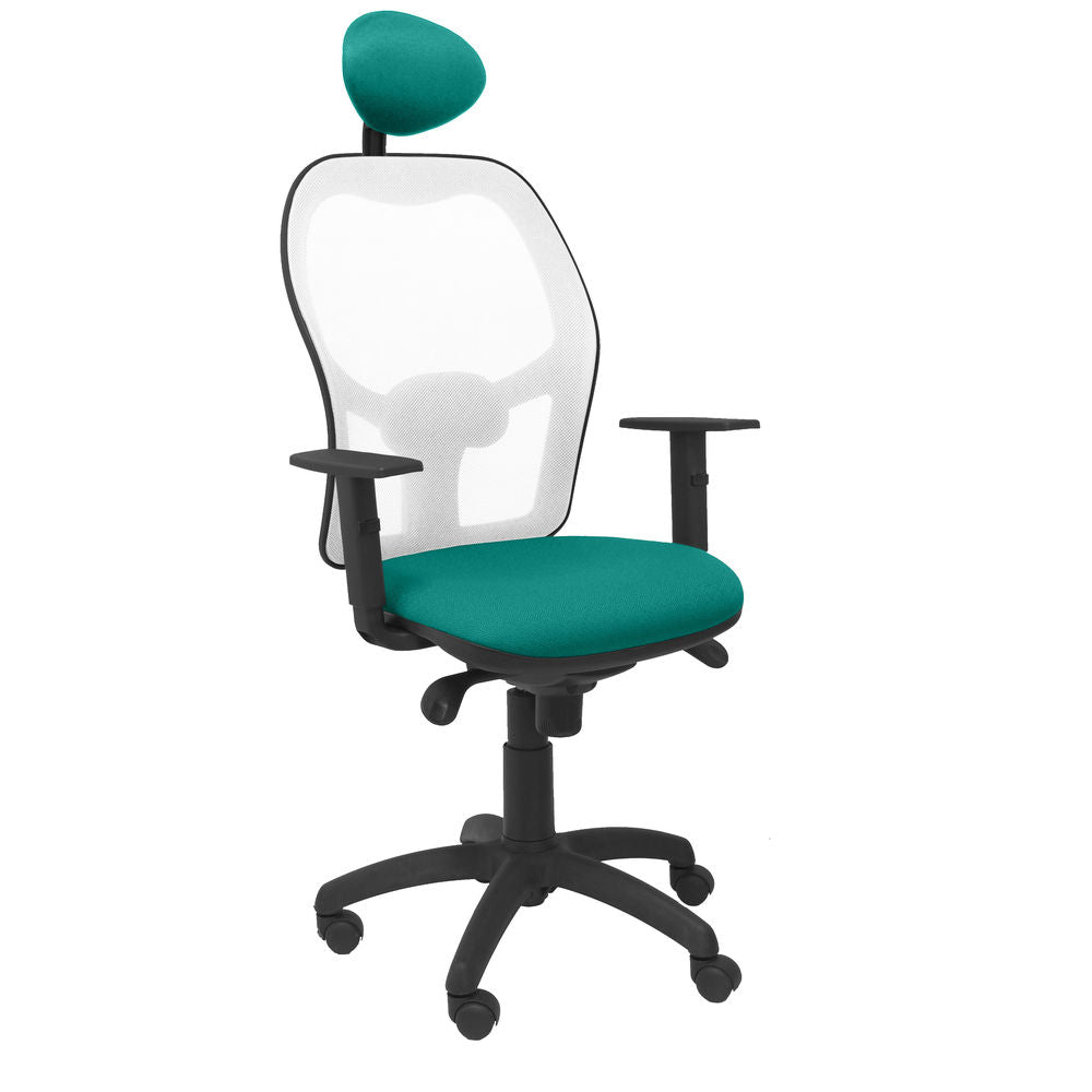 Chaise de Bureau avec Appui-tête Jorquera P&C BALI39C Vert clair