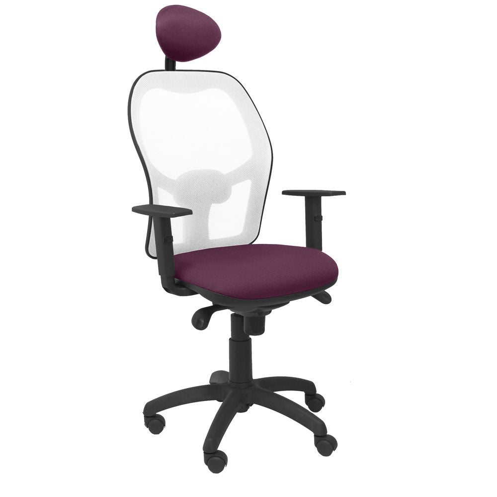 Chaise de Bureau avec Appui-tête Jorquera P&C ALI760C Violet