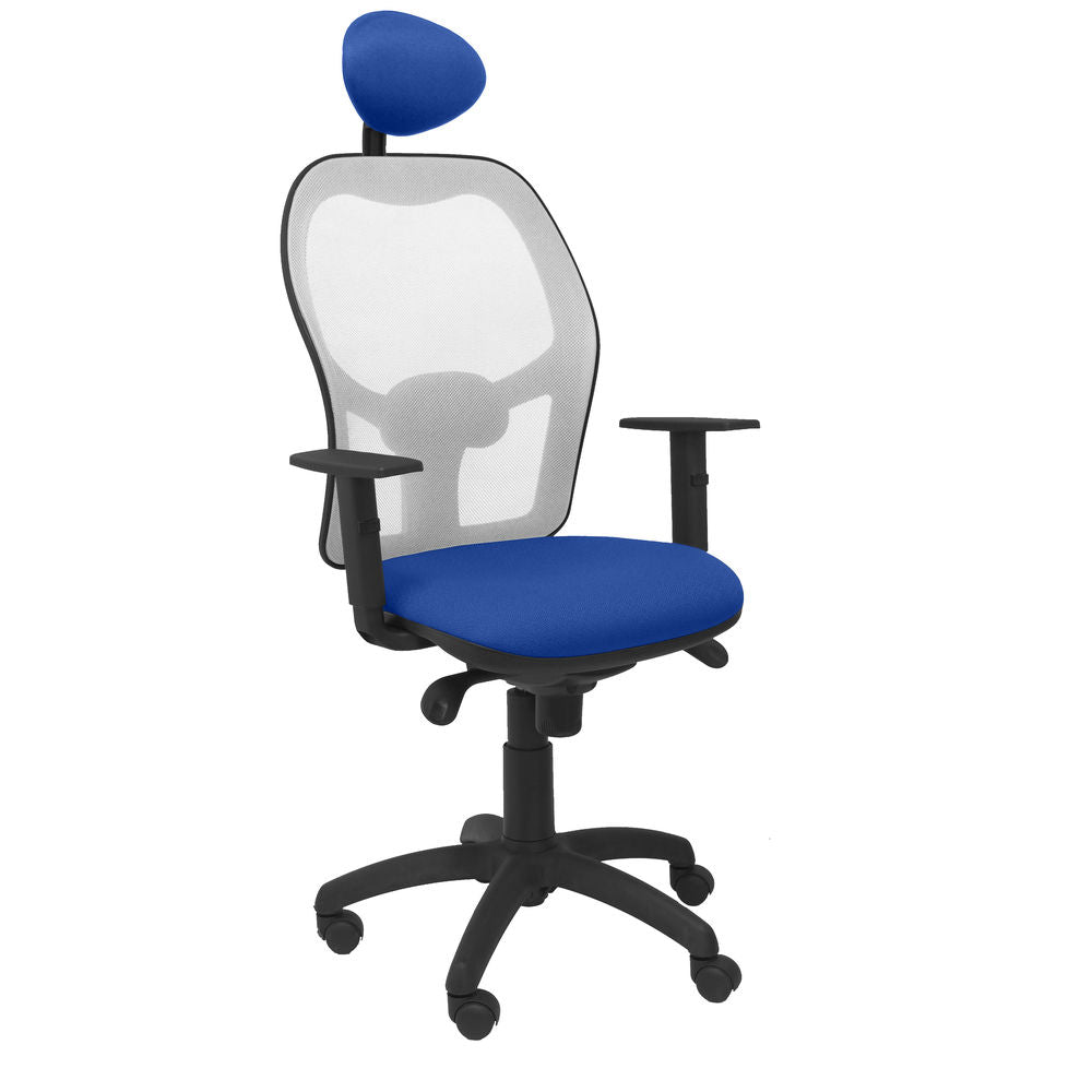 Chaise de Bureau avec Appui-tête Jorquera P&C ALI229C Bleu
