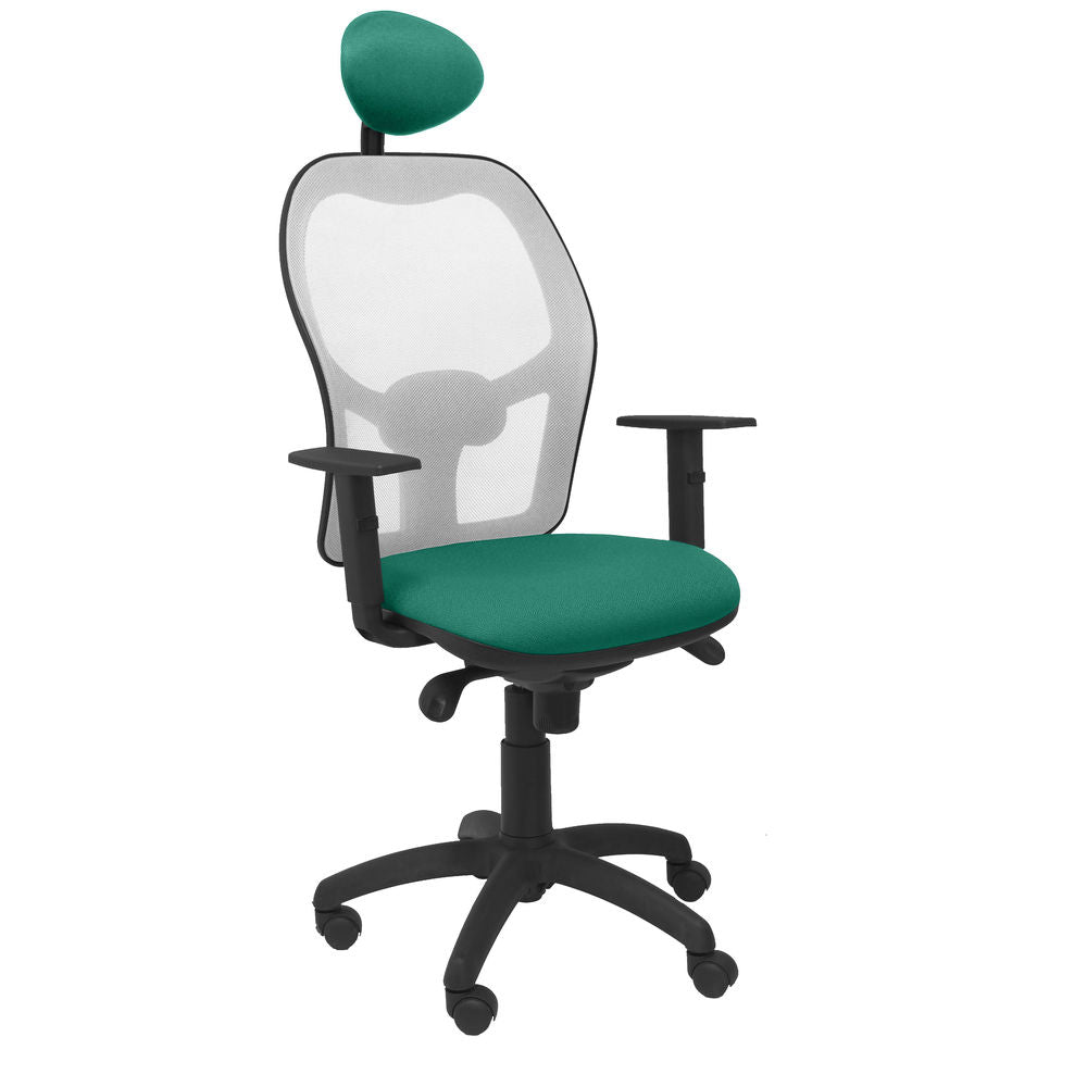 Chaise de Bureau avec Appui-tête Jorquera P&C ALI456C Vert