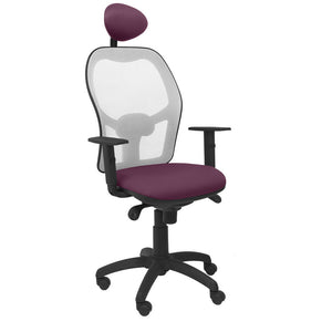 Office Chair with Headrest Jorquera P&C ALI760C Purple