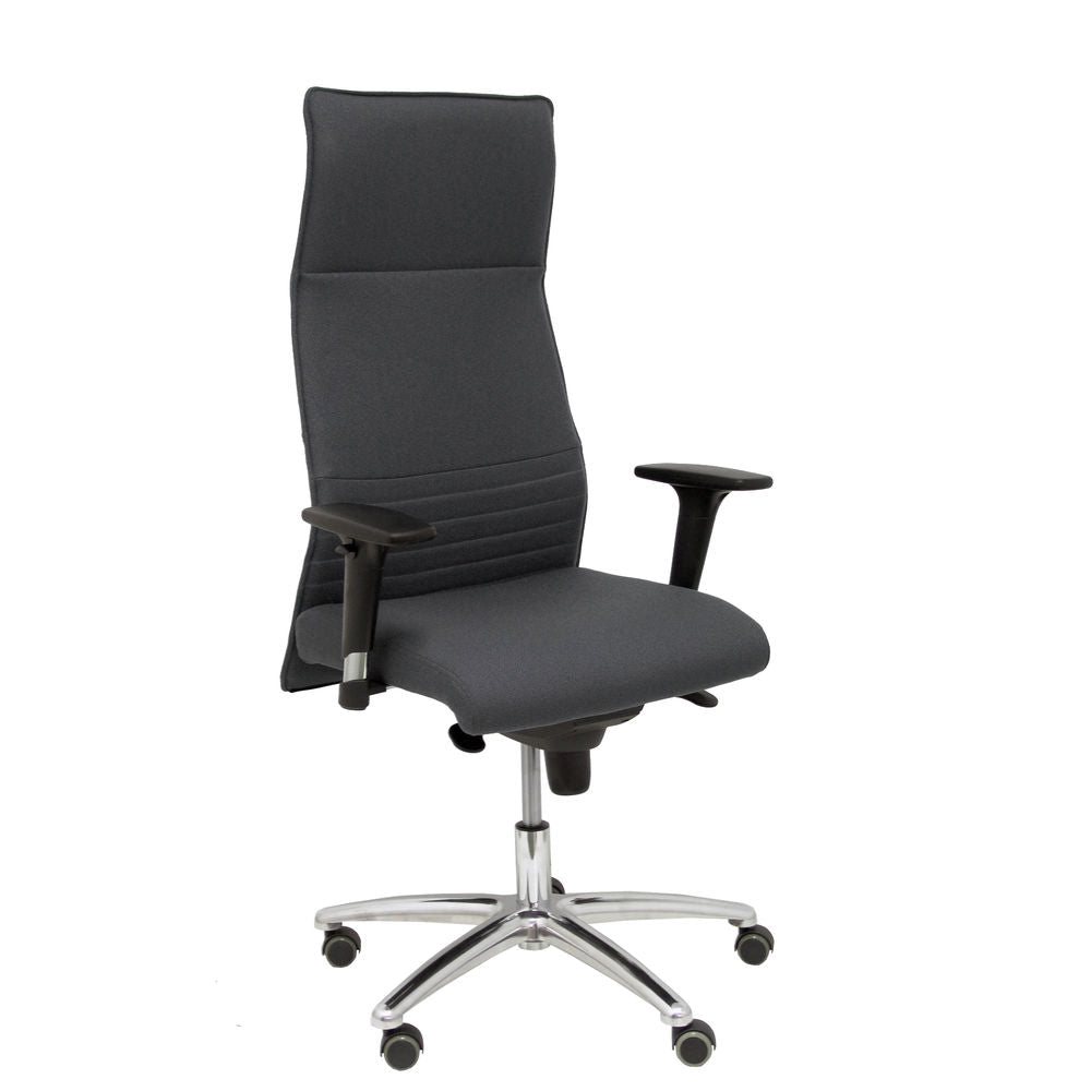 Chaise de Bureau avec Dossier Haut Gris Foncé Albacete XL P&C BALI600