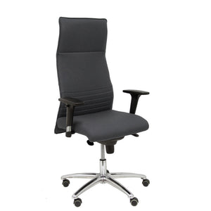 Chaise de Bureau avec Dossier Haut Gris Foncé Albacete XL P&C BALI600