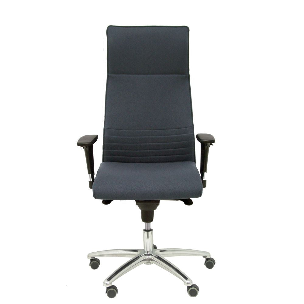 Chaise de Bureau avec Dossier Haut Gris Foncé Albacete XL P&C BALI600