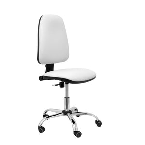 Chaise de Bureau sans accoudoirs Socovos P&C 7CPSPBL Blanc