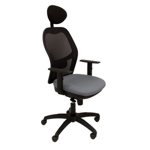 Chaise de Bureau avec Appui-tête Jorquera P&C ALI220C Gris Gris Anthracite