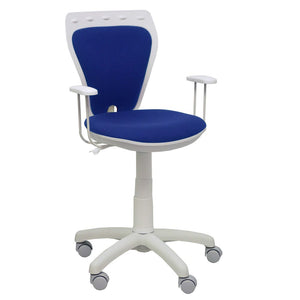Chaise de Bureau Salinas P&C LB229RF Jeunes Bleu