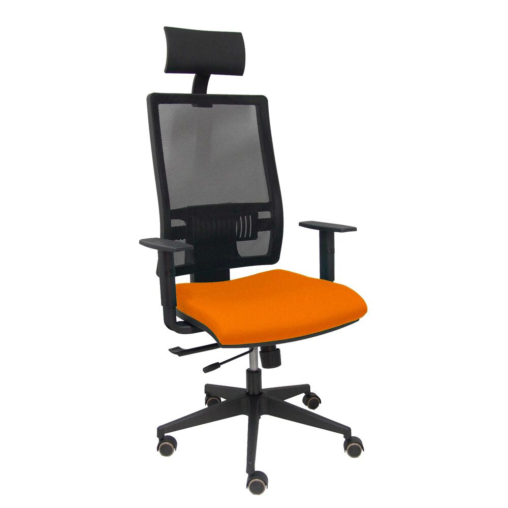 Office Chair with Headrest P&C Horna Traslack bali Orange