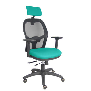 Chaise de Bureau avec Appui-tête P&C B3DRPCR Turquoise Vert turquoise