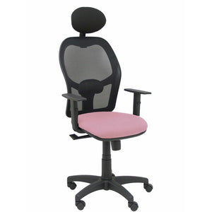 Office Chair with Headrest P&C B10CRNC Pink