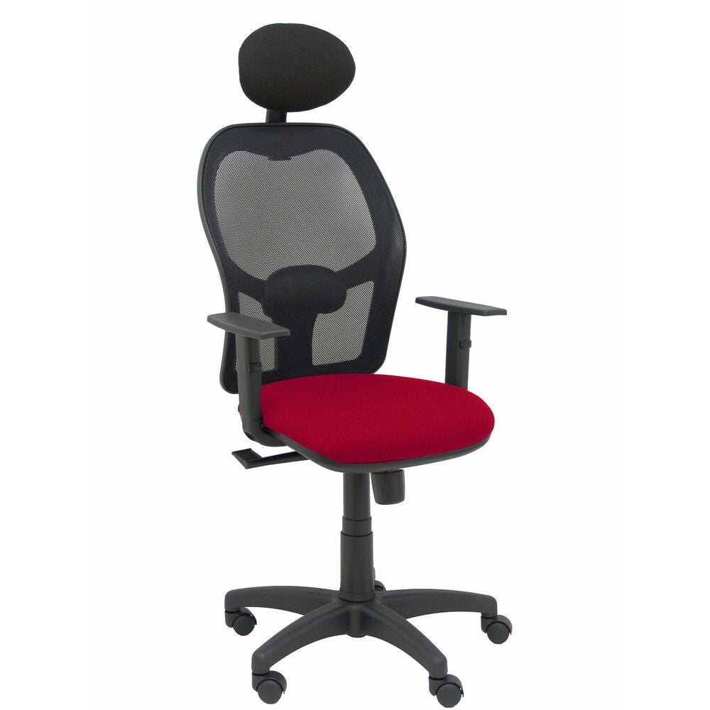 Office Chair with Headrest P&C B10CRNC Maroon