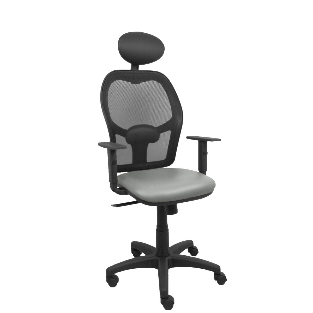 Office Chair with Headrest P&C B10CRNC Grey