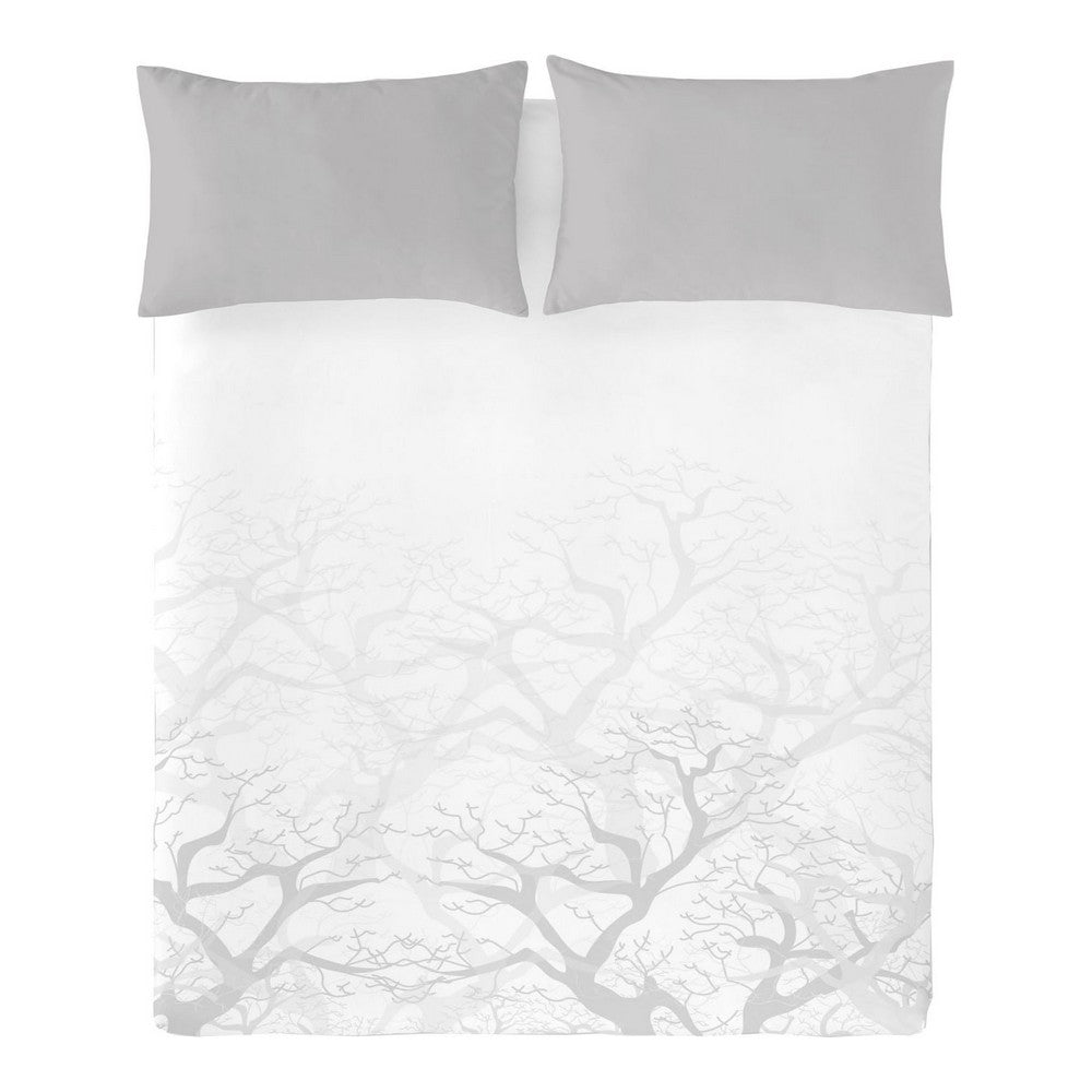 Juego de cama diseño bonsái japonés blanco Devota &amp; Lomba