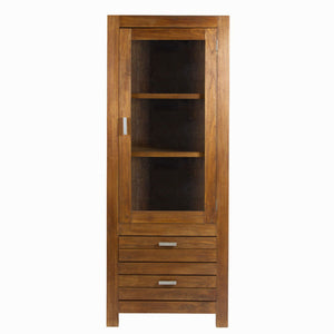 Display Cabinet With Glass Door (180 x 70 x 40 cm) - Be Yourself Collection