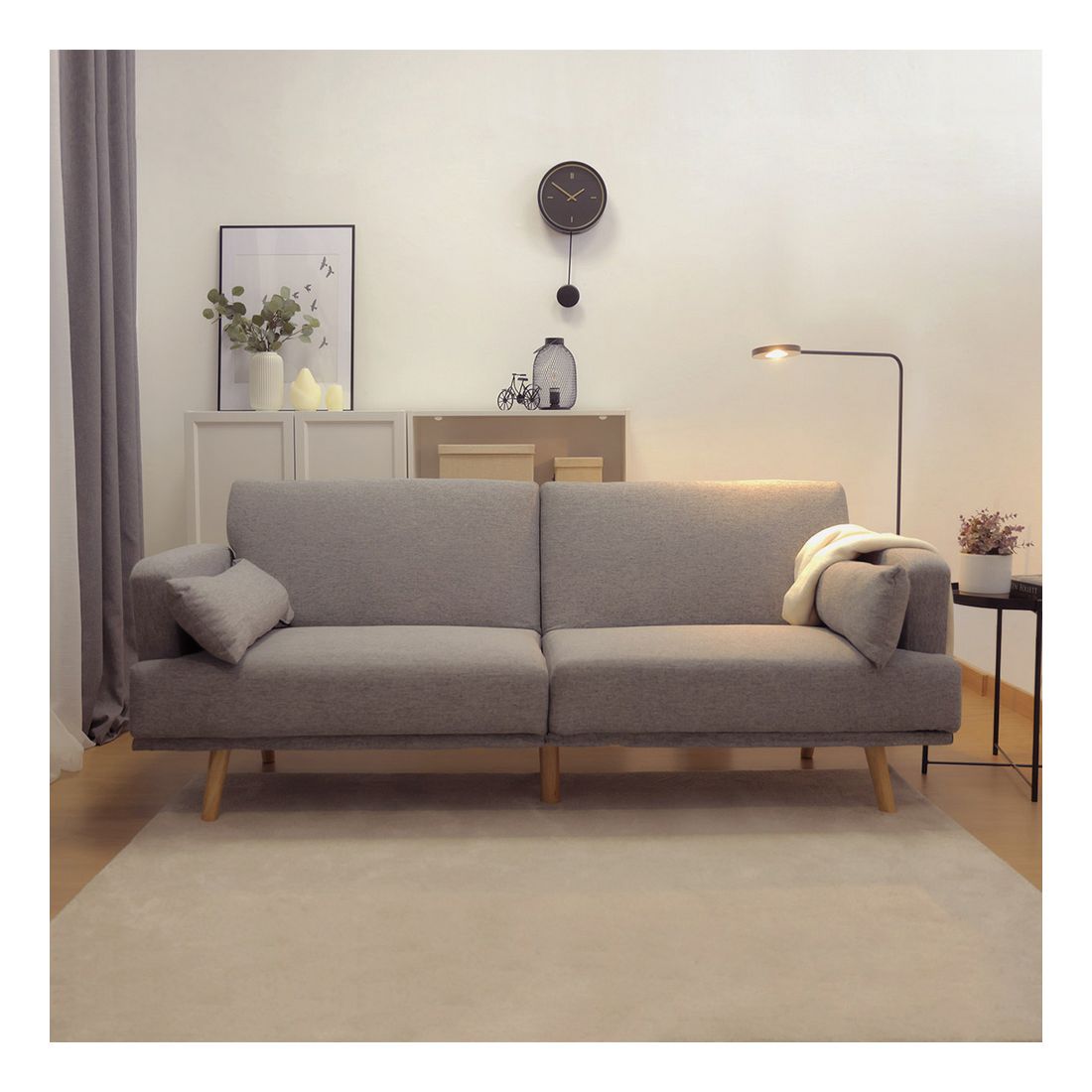 Sofa bed Astan Hogar Gray 