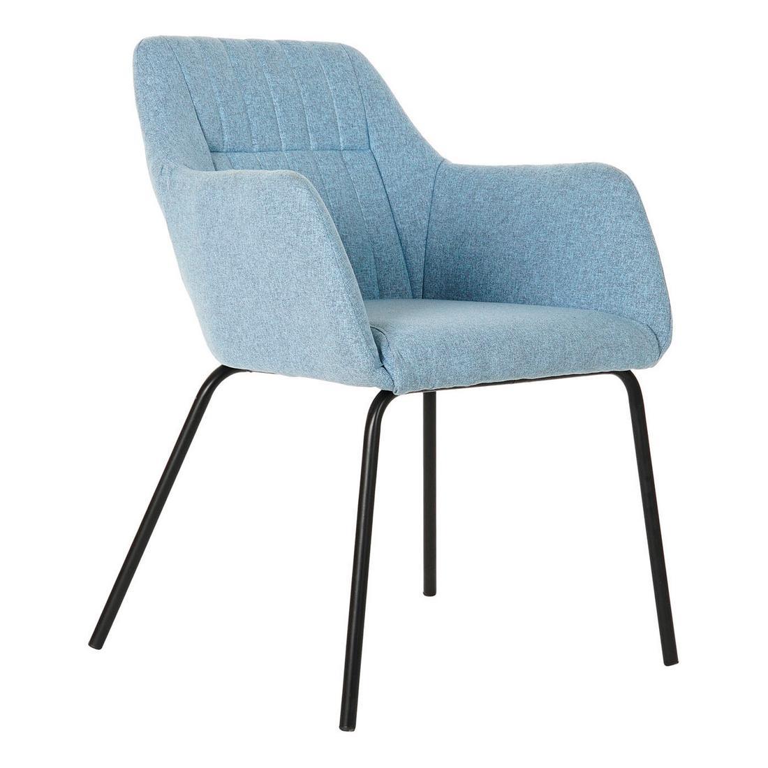 Sky blue contemporary chair 