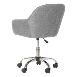 Contemporary office armchair "MODERNA S" gray 