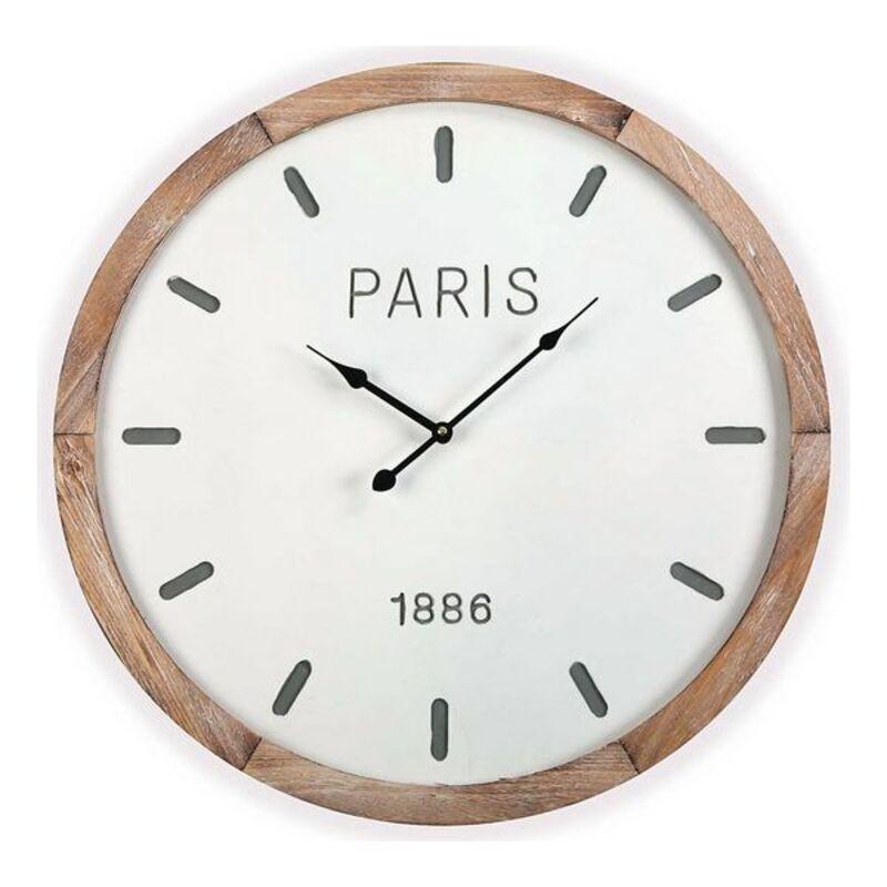 Reloj de pared de madera de París