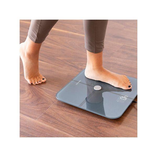Balance pèse personne connectée CECOTEC Surface Précision 10600 Smart Healthy Pro Gris