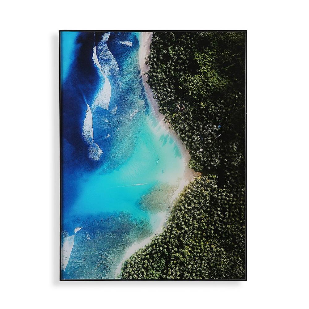 Tableau de plage Paradisiaque : "My island paradise" :