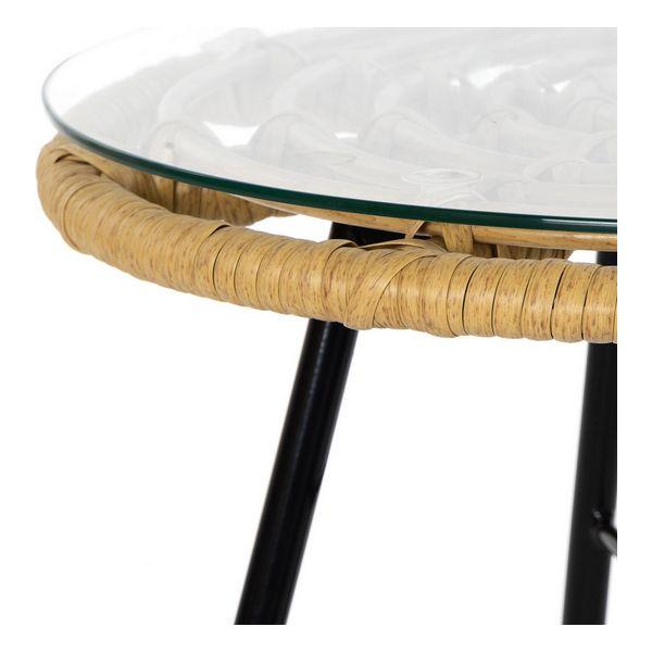 Table d'appoint Cristal Rotin
