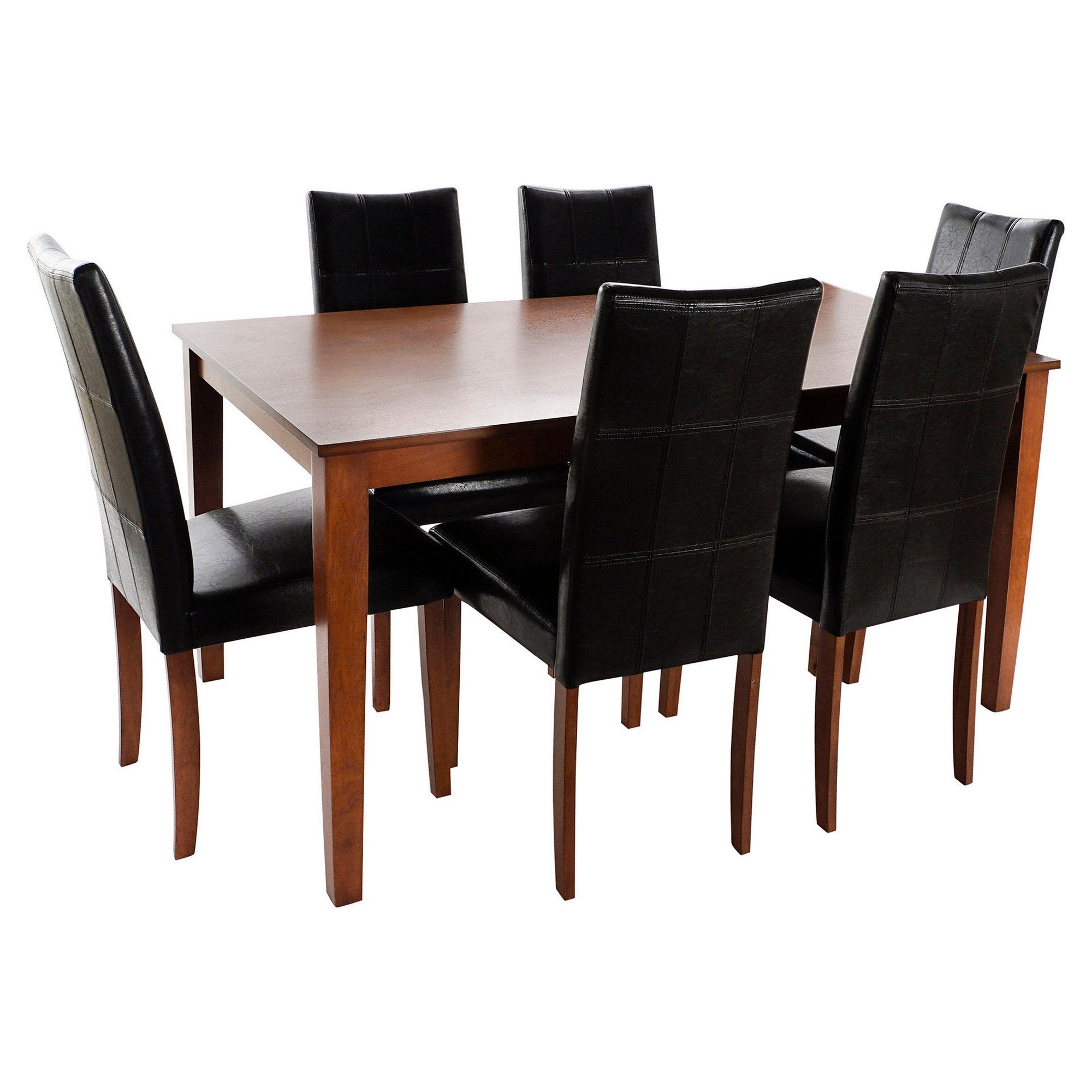 Table and 6 chairs from the Oak collection (7 pieces)